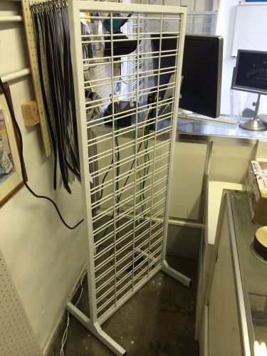 Gridwall Wire Metal Stand Rack Retail  16&#034; Base X 60&#034; High