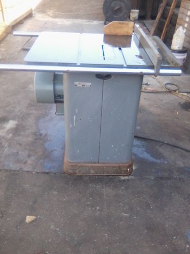 Delta rockwell 10&#034; unisaw tilting table saw 3 hp