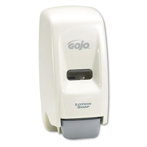 New gojo 9034-12 bag-in-box liquid soap dispenser, 800ml, 5-3/4w x 5-1/2d x for sale