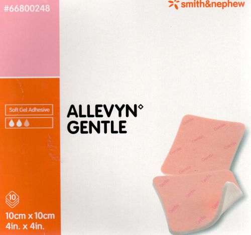 Allevyn Gel Dressing - 4” x 4” - Box of 10 - Smith &amp; Nephew #66800248