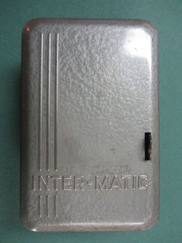 Intermatic timer TS60SP 125 VAC  35 amps  good working condition