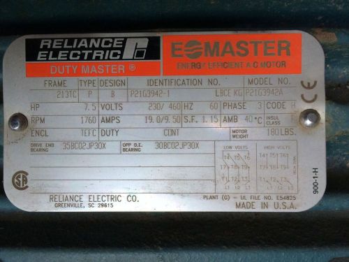 RELIANCE ELECTRIC P21G3942A