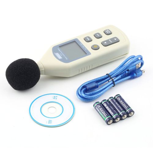 Digital Sound Pressurester Level Meter 30-130dBl USB Noise Measurement HG