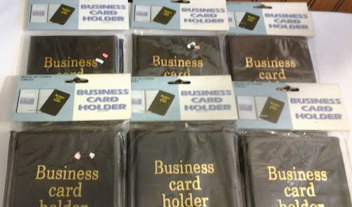 LOT OF 6 PACK Business card holder for business people office desk accessories.
