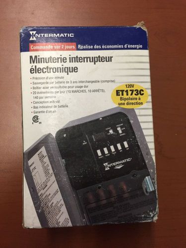 Intermatic et173c electronic 7 day timer for sale