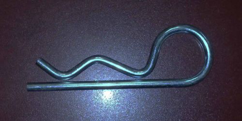 Zinc,hairpin,length 5 in.,pk/100,pin dia. 1/4 in.,cotter pin,steel zinc coated for sale