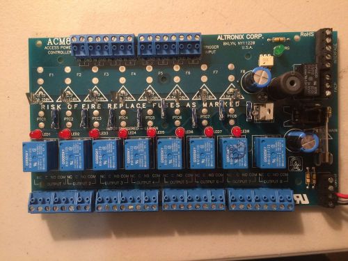 ALTRONIX ACM8 ACCESS POWER CONTROLLER BOARD 8 FUSED OUTPUTS