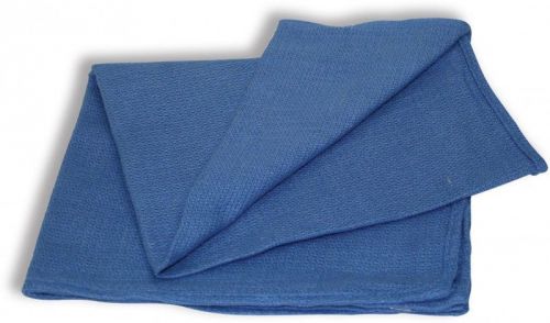 NEW 100% COTTON 24 PIECES BLUE HUCK TOWEL / GLASS CLEANING/SURGICAL. FREE SHIP