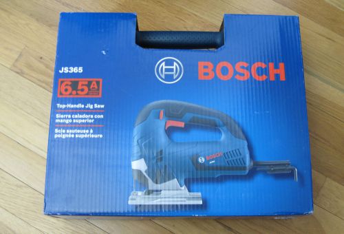 Bosch js365 6.5 amp top-handle variable speed jigsaw new w/ case for sale