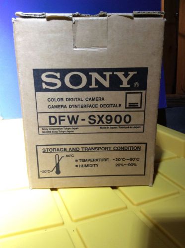 Sony color digital camera DFW SX-900