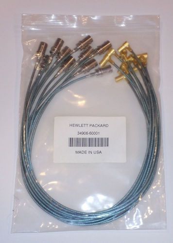 Keysight/Agilent/HP 34906-60001 75 Ohm 10 SMB to BNC Cables for the 34906A