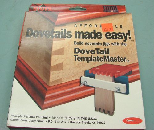 DoveTail Template Master