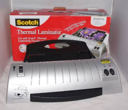 NEW Scotch Thermal Laminator + 100 Pack Ultra Clear Swingline Laminating Pages