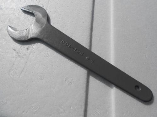 Delta Rockwell Milwaukee headstock wrench for a wood lathe.