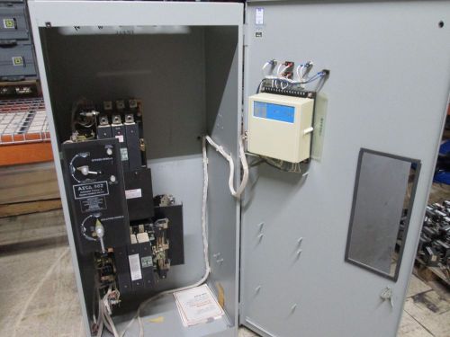 Asco automatic transfer switch w/ bypass a962340097xc 400a 480y/277v 60hz used for sale