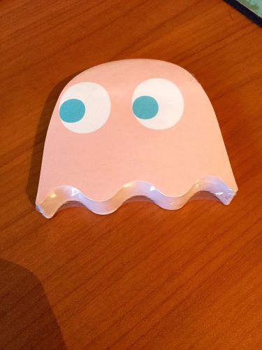 PAC-MAN STICKY NOTES - GHOST - Single Pack - NEW