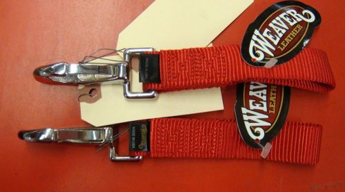 Weaver Leather 08-98218 Tool Belt Loop 1x7&#034; with Snap 2 Pack