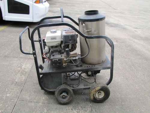 Pressure pro 4000 hot water pressure washer diesel w/ honda engine for sale