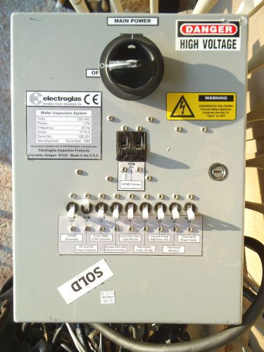 ELECTROGLAS Wafer Inspection System Power Distribution panel