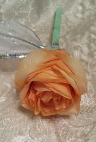Realistic Looking Hand Made Paper Spring Rose