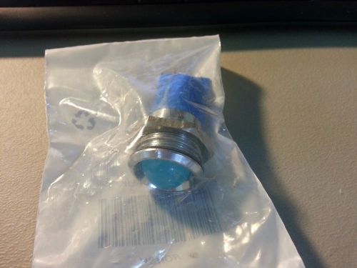 Led panel mount indicator, tab termination, 16 mm lamp, blue for sale