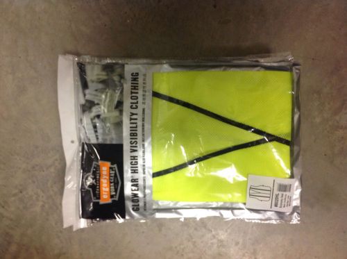 (7) ERGODYNE Glow Wear High Visibility Traffic Construction Safety Vest