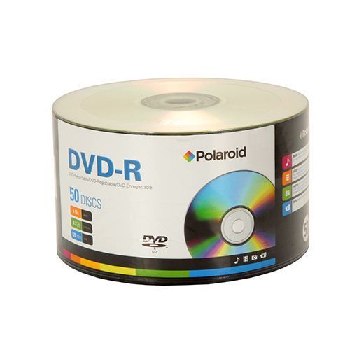 Polaroid 16X DVD-R 50 Pack Spindle - 3266