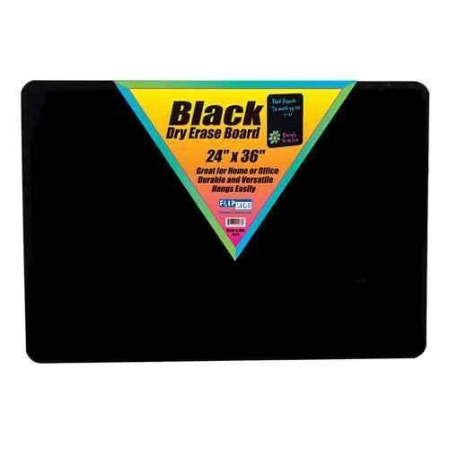Flipside Black Dry Erase Boards 24&#039;&#039; x 36&#039;&#039;