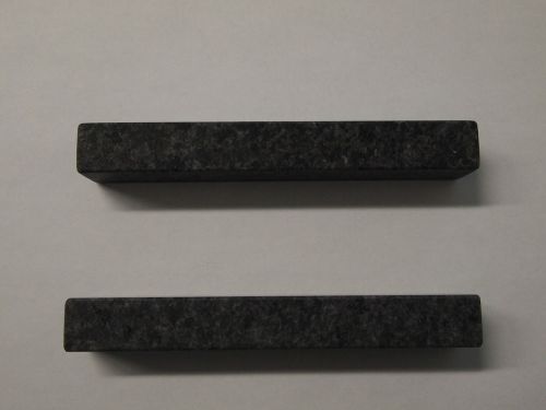 Black Granite Straight Parallels  3/4 &#034; X 1&#034; X 6&#034;
