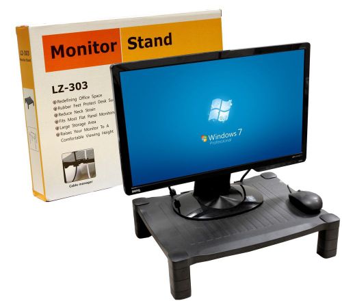 Monitor Stand Riser Platform Shelf For all Sizes with adjustable height