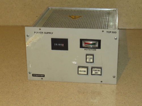 PFEIFFER BALZERS TCP300 POWER SUPPLY  Turbo Pump Controller (PB1)