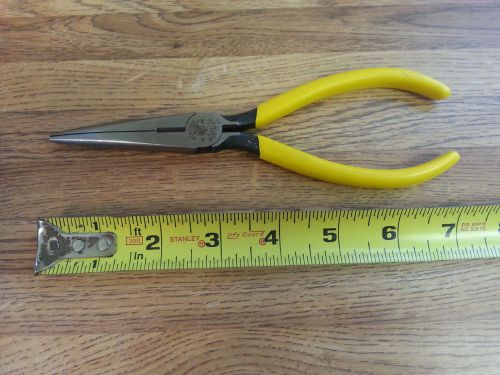 Klein Tools D203-7 7-Inch  Heavy Duty Long Nose Pliers Side Cutting