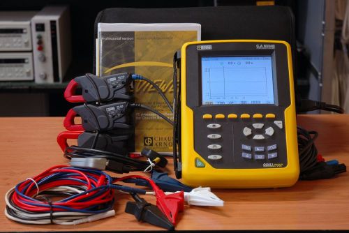 Chauvin Arnoux C.A 8334B 3-Phase Electrical Mains Power and Quality Analyzer
