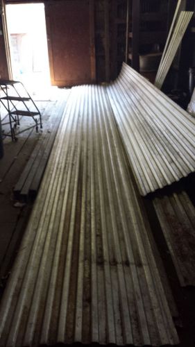 Galvanized Corrugated Metal Floor/Wall/Roofing - 2&#039;9&#034;x24&#039;x3/4&#034; Large Lot