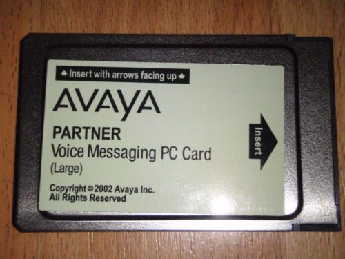 Avaya Partner Messaging PC Card Large