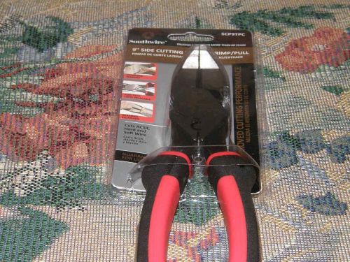 Southwire 9&#034; High Leverage Side Cutting Pliers SCP9TPC