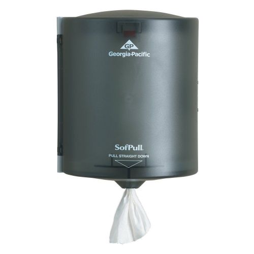 Georgia-Pacific SofPull 58205 Translucent Smoke Paper Towel Dispenser