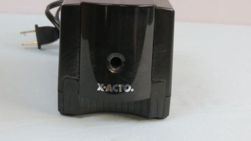 X-acto electic penicl sharpener black works great model 164X