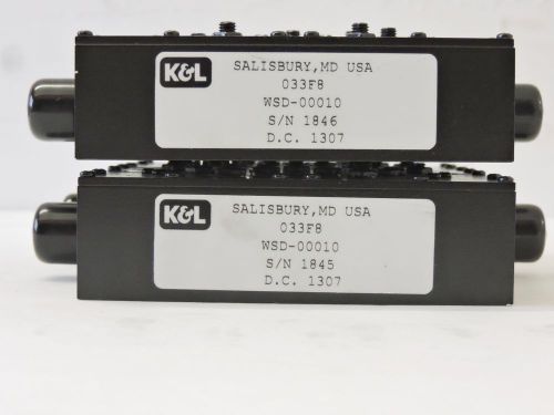 K&amp;L WSD-00010 - PCS Fullband Duplexer (Rx 1850-1910 &amp; Tx 1930-1990 MHz)