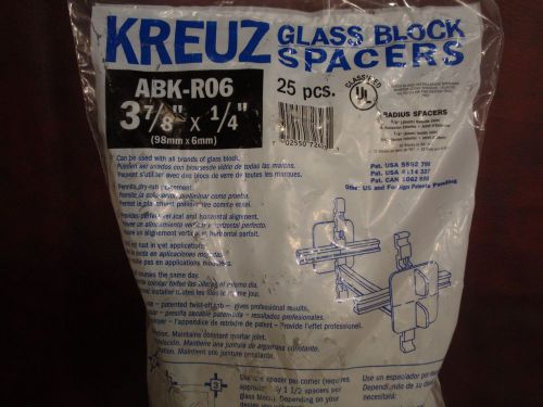 Kreuz Glass Block Spacers ABK-R06 3 7/8 x 1/4 -25pk
