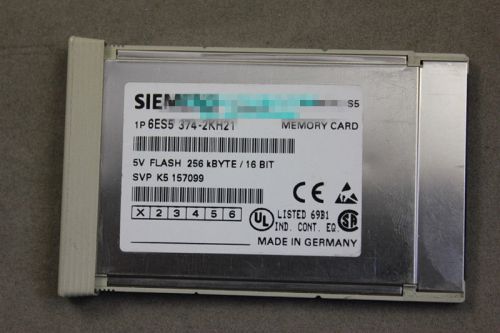 1PC Used Siemens 6ES5374-2KH21 6ES5 374-2KH21 MEMORY CARD LONG TYPE #ZL02