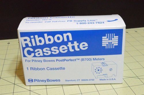 new Pitney Bowes B700, 767-S Meter Box 1 Ribbon Cassette  Genuine