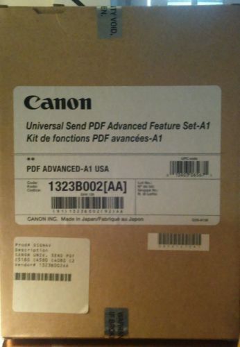 Canon Universal Send PDF ADVANCED FEATURE SET -A1(132B002)