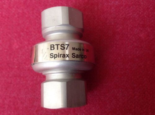 Spirax/sarco  steam trap  bts7 1/4 inch *new* 316l stainless for sale