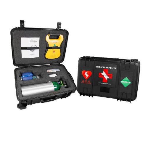 Aed &amp; oxygen medical kit for sale