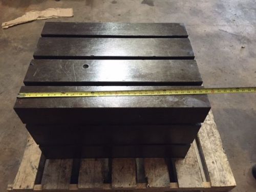 CAST IRON TEE SLOTTED WORK HOLDING BOX TABLE