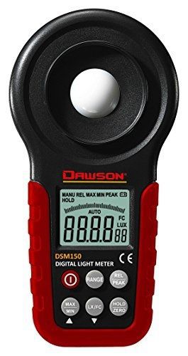 Dawson tools dsm150 digital light meter photometer for sale