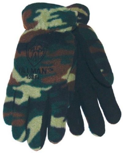 Tillman 1586 camo polar fleece winter gloves- large for sale