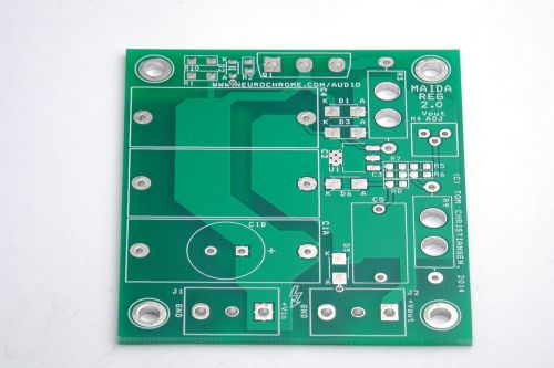 DIY PCB: High Voltage (Maida) Regulator for Tube Amp (300B,2A3,6SN7,26) Rev. 2.0