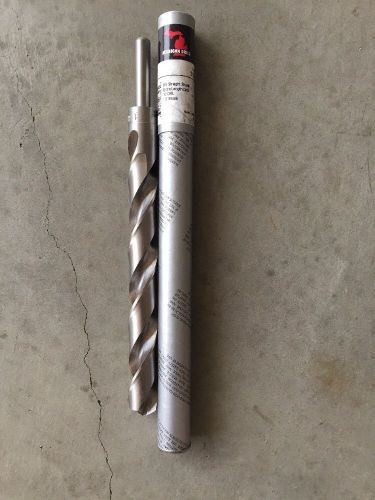 Michigan Drill 212X 1, 1&#034;, HSS, 1/2&#034; Reduced Shank Drill Bit